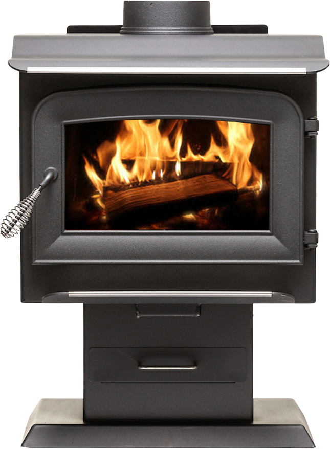 Ashley Hearth AW1120E-P EPA Certified 1,200 sq. ft. Wood Stove