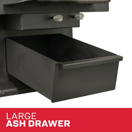 Ashley Hearth AW3200E-P EPA Certified 3,200 sq. ft. Large Pedestal Wood Stove with Blower