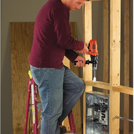 Black+Decker 7 Amp 1/2" Corded Drill Driver