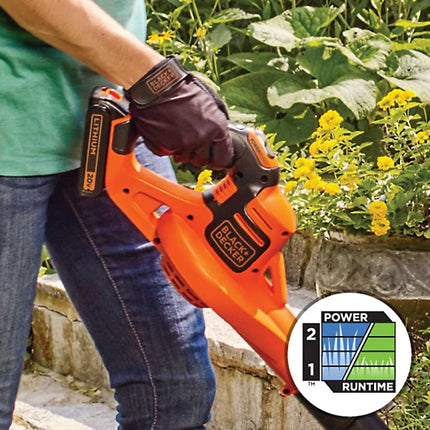 BLACK+DECKER LSW321 20V MAX Cordless Leaf Blower