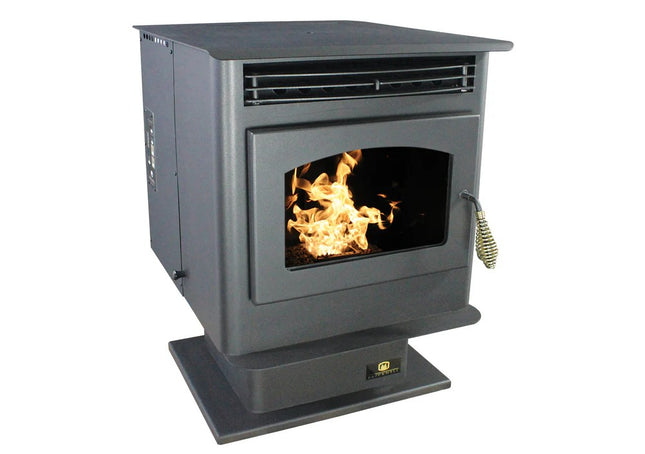 Breckwell SP22 Maverick Pellet Stove with Pedestal 1500 Sq. Ft 40,000 BTUs New