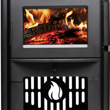 Breckwell SW2.5 Wood Stove with Blower 2,500 Sq. Ft 112,800 BTUs