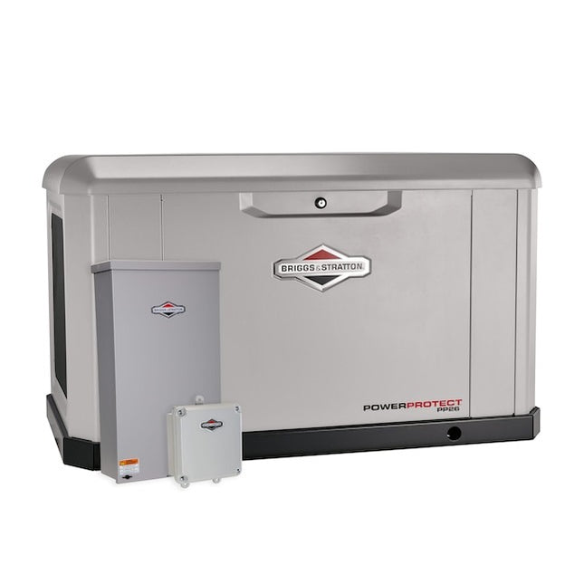 Briggs & Stratton 26kW Power Protect Standby Generator + 200A Switch