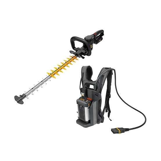 CAT 60V 25" Professional Backpack Hedge Trimmer