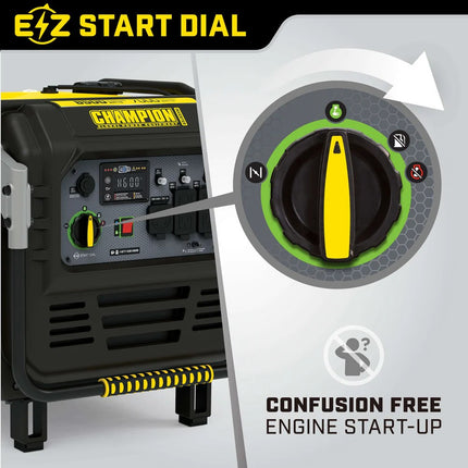 Champion 100719 7000W/8500W Gas Inverter Generator Electric Start CO Shield