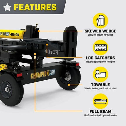 Champion Power 40-Ton Commercial Splitter