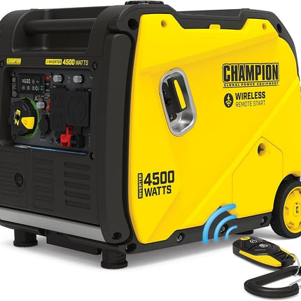 Champion 201184 4500W Gas Inverter Generator RV Parallel Ready CO Alert