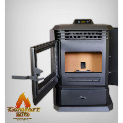 ComfortBilt HP61 3,000 sq. ft. Pellet Stove with Auto Ignition 51lb Hopper Capacity