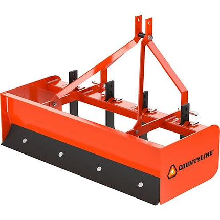 CountyLine 4-Foot Sub-Compact Tractor Box Scraper