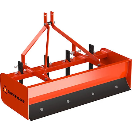 CountyLine 4-Foot Sub-Compact Tractor Box Scraper