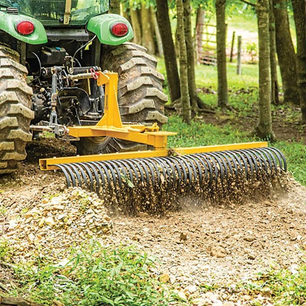 CountyLine 7' Powder-Coated Landscape Rake