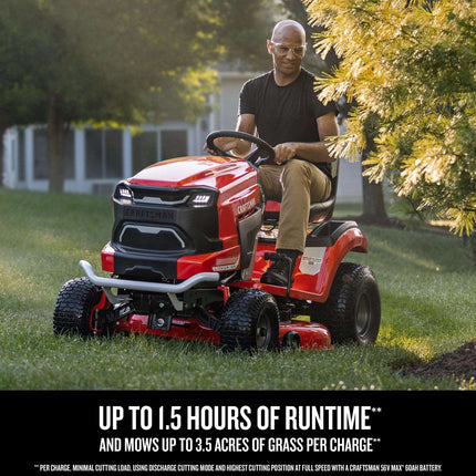 Craftsman CMCRM233303 42" 56V Electric Battery Riding Lawn Mower Kit with Charger