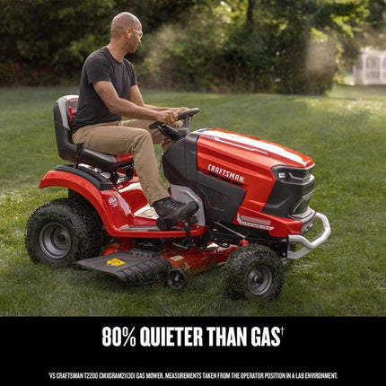 Craftsman CMCRM233303 42" 56V Electric Battery Riding Lawn Mower Kit with Charger