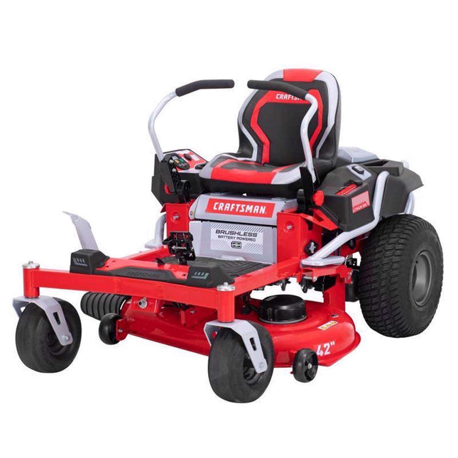 Craftsman CMCRM233401 42" 56V Electric Zero Turn Riding Mower Kit with Battery & Charger