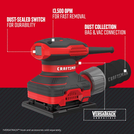 Craftsman 2A 1/4 Sheet Electric Finish Sander