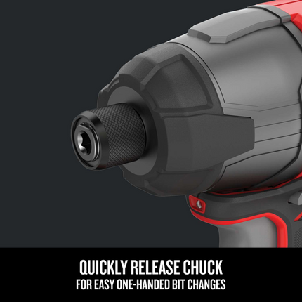 Craftsman V20 1/4” Cordless Impact Driver Kit with Battery & Charger