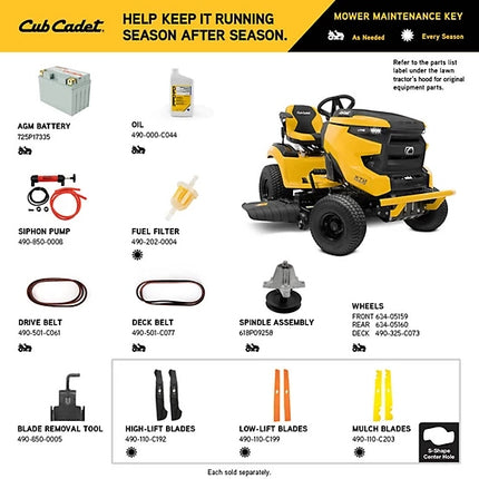 Cub Cadet Enduro 46-Inch 22HP Gas Lawn Tractor