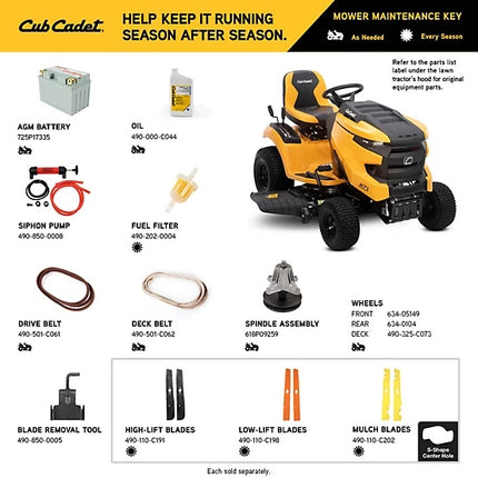 Cub Cadet IntelliPower 42 in. Gas Riding Lawn Mower, Cub Cadet Engine, Hydrostatic Transmission