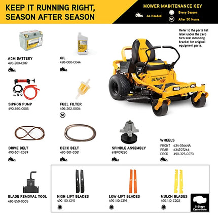 Cub Cadet Ultima ZT1 42-Inch 22HP Zero-Turn Mower