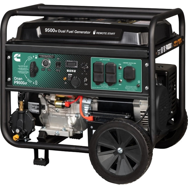 Cummins Onan 9500W Dual Fuel Portable Generator with Remote Start