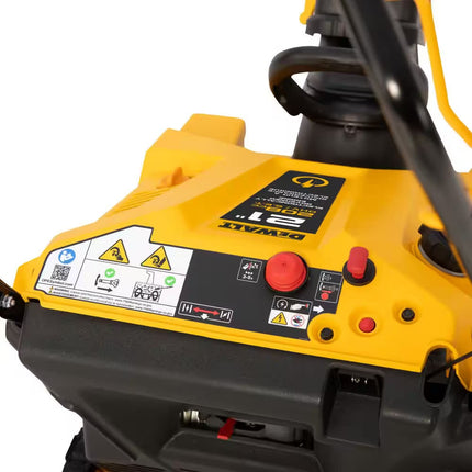 DEWALT 21" Single Stage Gas Snow Blower Auger Propelled
