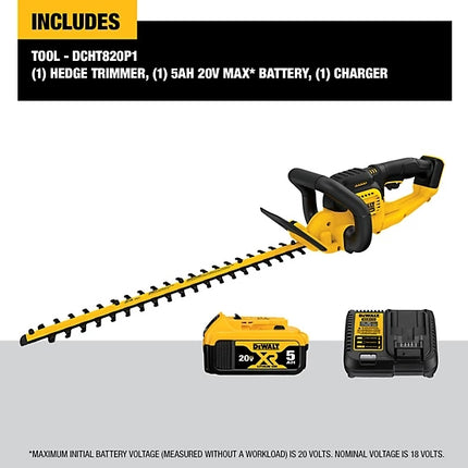 DEWALT 20V Max Cordless Hedge Trimmer