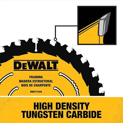 DEWALT 7-1/4" 24T Precision Cut Circular Blades – Twin Pack