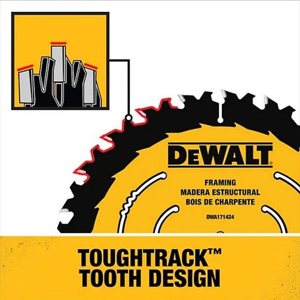 DEWALT 7-1/4" 24T Precision Cut Circular Blades – Twin Pack