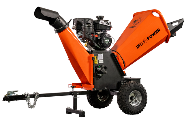 DK2 Power 4-Inch Drum Chipper Shredder