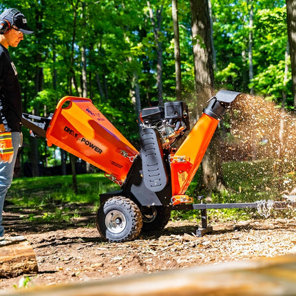 DK2 Power 4-Inch Drum Chipper Shredder