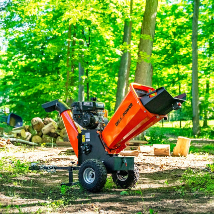 DK2 Power 4-Inch Drum Chipper Shredder