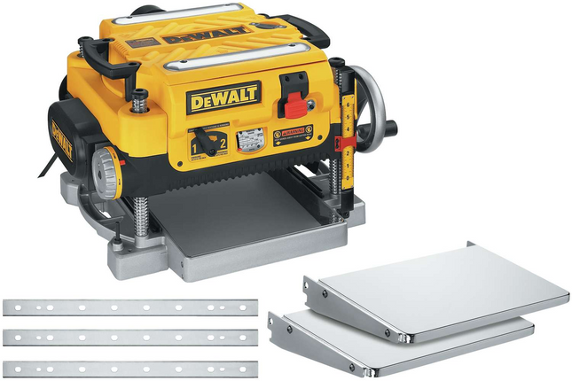 DeWalt Professional 13-Inch Thickness Planer – 15 Amp Benchtop Wood Planer (Tool Only)