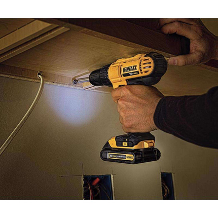 DeWalt 20V MAX 1/2" Brushed Cordless Compact Drill Kit with Battery & Charger