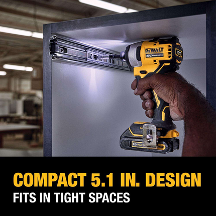 DEWALT ATOMIC Series 20V MAX 1/4" Impact Driver