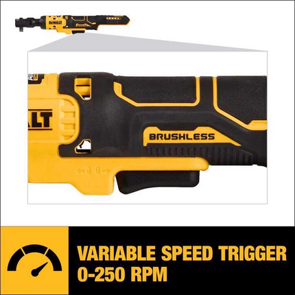 DeWalt 20V ATOMIC 3/8" Drive Brushless Ratchet