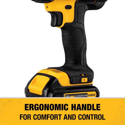DEWALT 20V MAX Cordless Drill & Impact Driver Combo Kit (2-Tool)