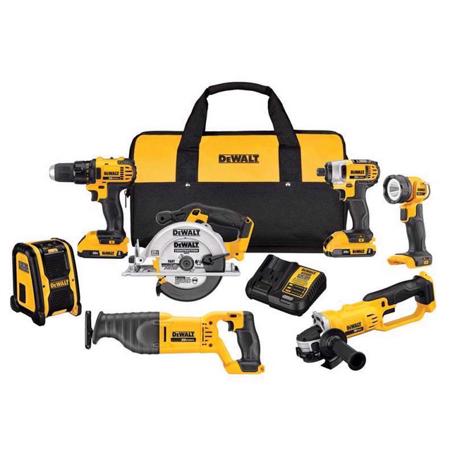 DeWalt 20V MAX 7-Tool Combo Set