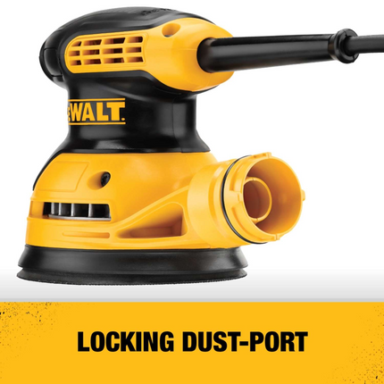 DeWalt 5-Inch Electric Orbital Finishing Sander 3 Amp