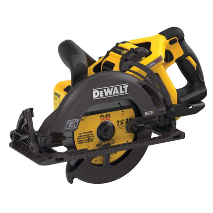 DEWALT FLEXVOLT 60V 7.25" Worm Drive Circular Saw Kit