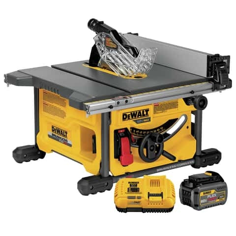 DeWalt 60V 8-1/4" Cordless Table Saw Kit