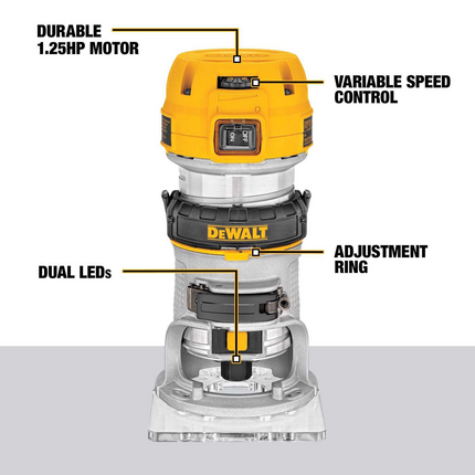 DeWalt 7 Amp 1.25HP Router Motor
