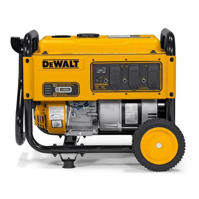 DeWalt DXGNR4000 4000W/4500W Generator Auto Idle CO Protect CARB RFB