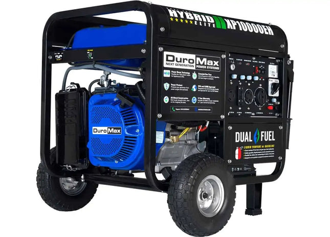 DuroMax XP10000EH 10000W Dual Fuel Generator 8000W Running Electric Start