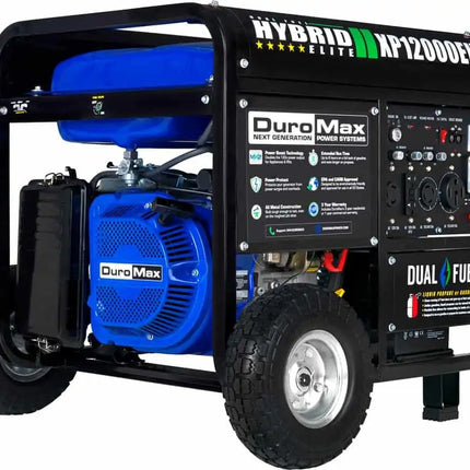 DuroMax XP12000EH 9500W/12000W Dual Fuel Electric Start Generator New