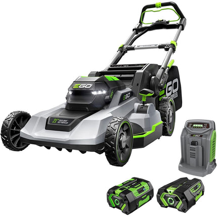 EGO 21" Self Propelled Lawn Mower Touch Drive with 4Ah & 6Ah Batteries Charger