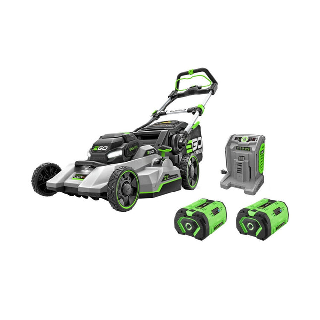 EGO POWER+ 21" Select Cut XP Self-Propelled Lawn Mower Touch Drive Kit 2x10Ah Batteries