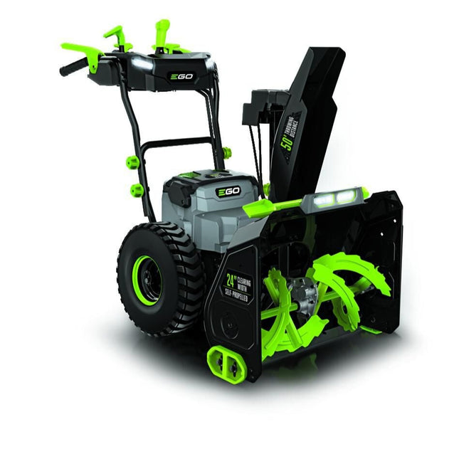 EGO POWER+ 24" Self-Propelled Two-Stage Snow Blower with 2x10Ah Batteries