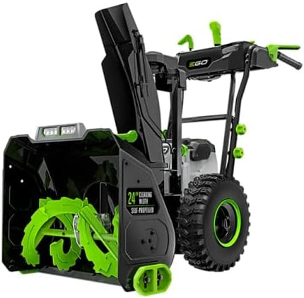 EGO POWER+ 24" Self-Propelled Two-Stage Snow Blower with 4x10Ah Batteries