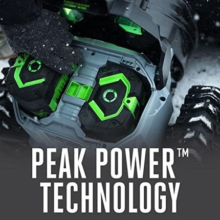 EGO POWER+ 24" Self-Propelled Two-Stage Snow Blower with 4x10Ah Batteries