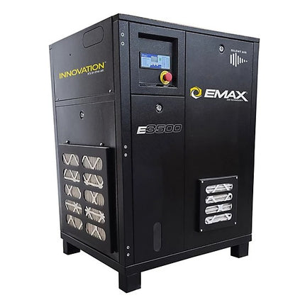 EMAX 7.5HP 3-Phase Rotary Screw Air Compressor 230/460V 24CFM